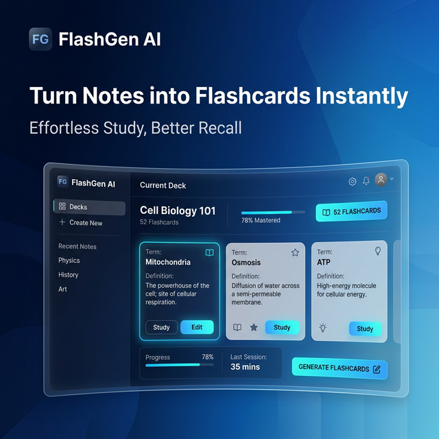AI Flashcard Generator — Turn Notes & WhatsApp Chats into Flashcards ...